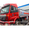 EURO IV FOTON AUMAN 8*4 heavy duty fuel tanker truck 30-35 ton capacity oil tanker for sale